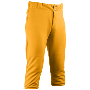 WOMEN'S SOFTBALL PANT - Gold, M