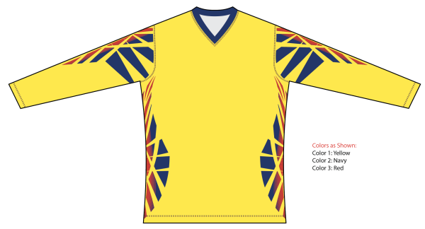 Sublimated Long Sleeve Volleyball Jersey