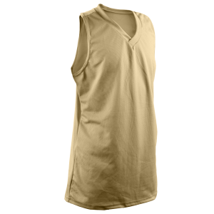 Girl's Racerback Volleyball Jersey - Vegas Gold, M