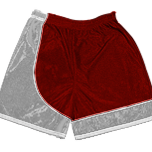 5"  ADULT  ATHLETIC SHORTS - Red, M