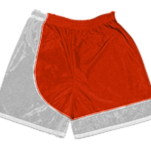 5"  ADULT  ATHLETIC SHORTS - Orange, M