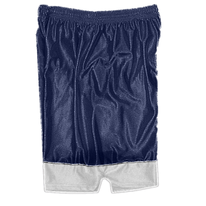 5"  ADULT  ATHLETIC SHORTS - Navy Blue, M