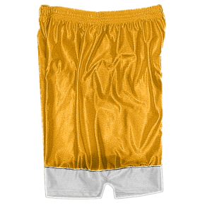 5"  ADULT  ATHLETIC SHORTS - Gold, M