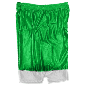 5"  ADULT  ATHLETIC SHORTS - Kelly Green, M