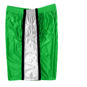 5"  ADULT  ATHLETIC SHORTS - Kelly Green, M