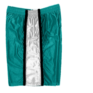 5"  ADULT  ATHLETIC SHORTS - Teal, M