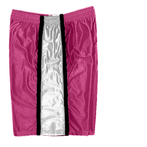 5"  ADULT  ATHLETIC SHORTS - Fuchsia, M