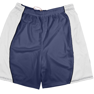 5"  ADULT  ATHLETIC SHORTS - Navy Blue, M