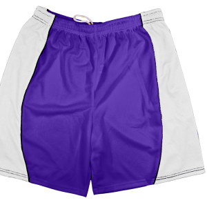 5"  ADULT  ATHLETIC SHORTS - Purple, M