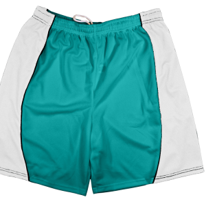 5"  ADULT  ATHLETIC SHORTS - Teal, M