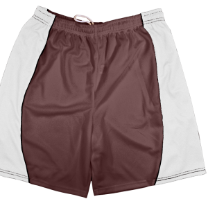 5"  ADULT  ATHLETIC SHORTS - Brown, M