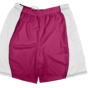 5"  ADULT  ATHLETIC SHORTS - Fuchsia, M