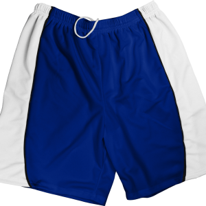 5"  ADULT  ATHLETIC SHORTS - Royal Blue, M