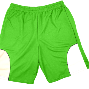 5"  ADULT  ATHLETIC SHORTS - Neon Green, M
