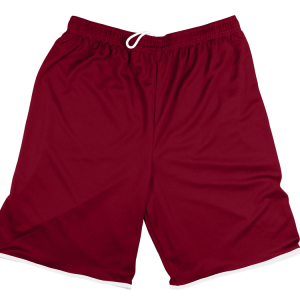 5"  ADULT  ATHLETIC SHORTS - Cardinal, M