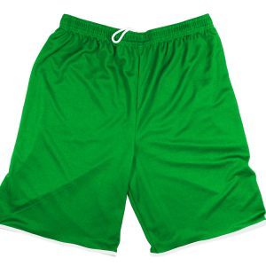 7"  ADULT  ATHLETIC SHORTS - Kelly Green, M
