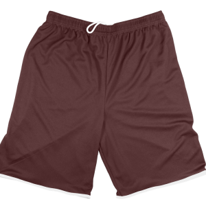 5"  ADULT  ATHLETIC SHORTS - Brown, M