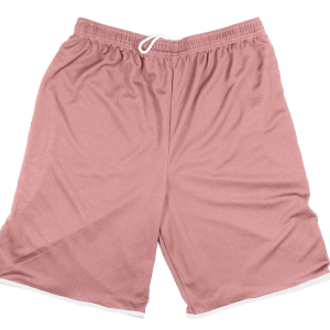 5"  ADULT  ATHLETIC SHORTS - Pink, M