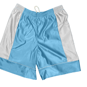 5"  ADULT  ATHLETIC SHORTS - Columbian Blue, M