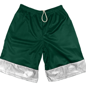 5"  ADULT  ATHLETIC SHORTS - Dark Green, M