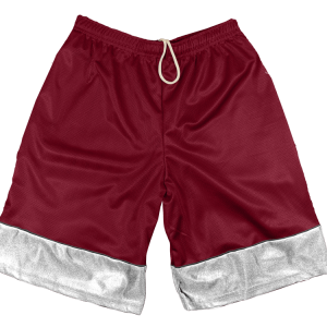 5"  ADULT  ATHLETIC SHORTS - Cardinal, M