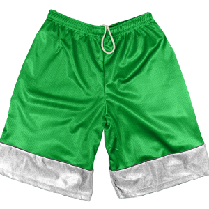 5"  ADULT  ATHLETIC SHORTS - Kelly Green, M