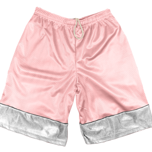 5"  ADULT  ATHLETIC SHORTS - Pink, M