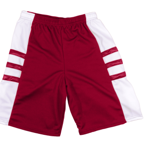 7"  ADULT  ATHLETIC SHORTS - Cardinal, M