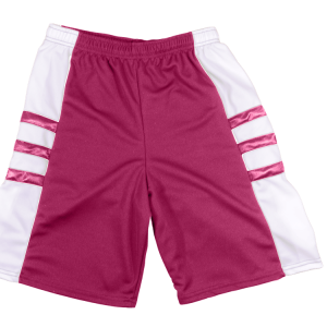 7"  ADULT  ATHLETIC SHORTS - Fuchsia, M