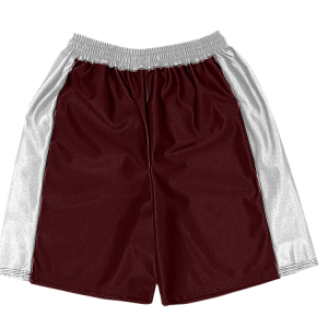 5"  ADULT  ATHLETIC SHORTS - Maroon, M