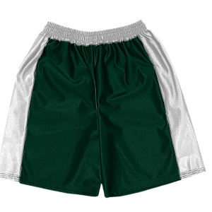 5"  ADULT  ATHLETIC SHORTS - Dark Green, M
