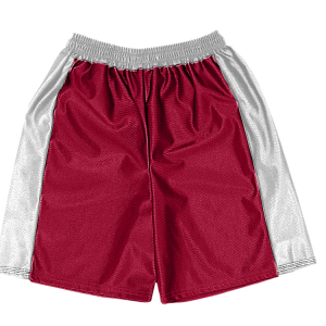 5"  ADULT  ATHLETIC SHORTS - Cardinal, M