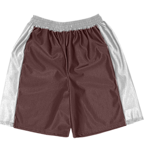 5"  ADULT  ATHLETIC SHORTS - Brown, M