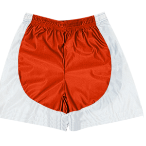 5"  ADULT  ATHLETIC SHORTS - Orange, M