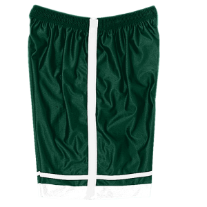5"  ADULT  ATHLETIC SHORTS - Dark Green, M