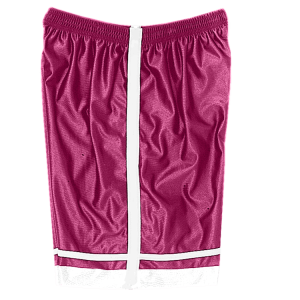 5"  ADULT  ATHLETIC SHORTS - Fuchsia, M
