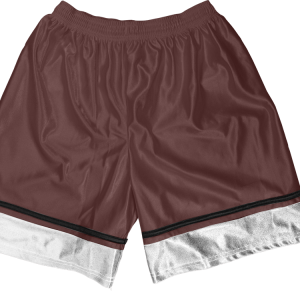 5"  ADULT  ATHLETIC SHORTS - Brown, M