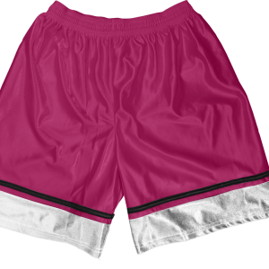 5"  ADULT  ATHLETIC SHORTS - Fuchsia, M