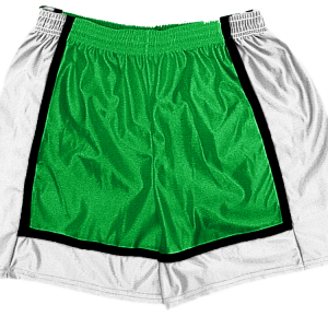 5"  ADULT  ATHLETIC SHORTS - Kelly Green, M