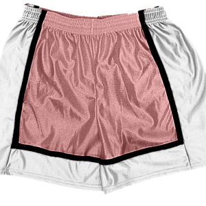 5"  ADULT  ATHLETIC SHORTS - Pink, M