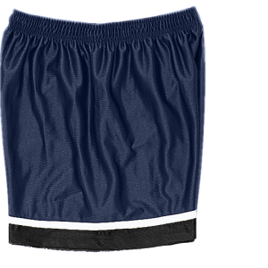 9"  Youth  ATHLETIC SHORTS - Navy Blue, M