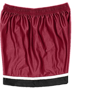 9"  Youth  ATHLETIC SHORTS - Cardinal, M