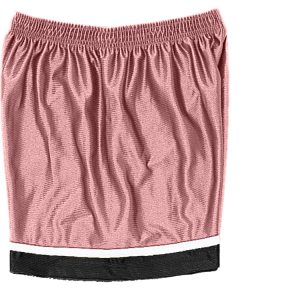9"  Youth  ATHLETIC SHORTS - Pink, M