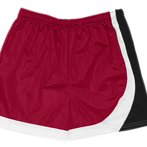 7"  ADULT  ATHLETIC SHORTS - Cardinal, M
