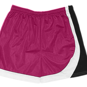 7"  ADULT  ATHLETIC SHORTS - Fuchsia, M