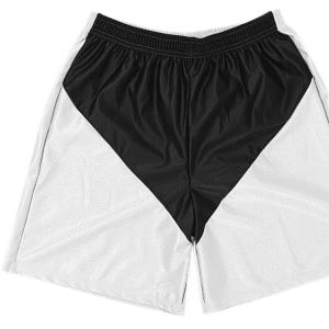 5"  ADULT  ATHLETIC SHORTS - White, M