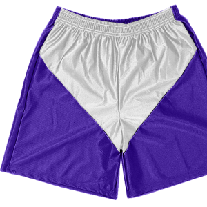 5"  ADULT  ATHLETIC SHORTS - Purple, M