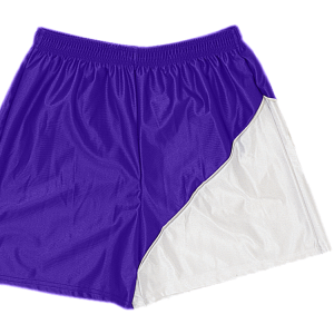 5"  ADULT  ATHLETIC SHORTS - Purple, M