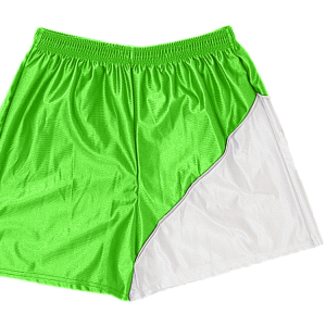 5"  ADULT  ATHLETIC SHORTS - Neon Green, M