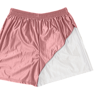 5"  ADULT  ATHLETIC SHORTS - Pink, M